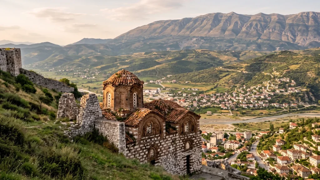 Berat Castle in Albania