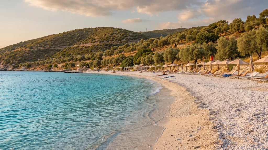 Drymades Beach in Albania