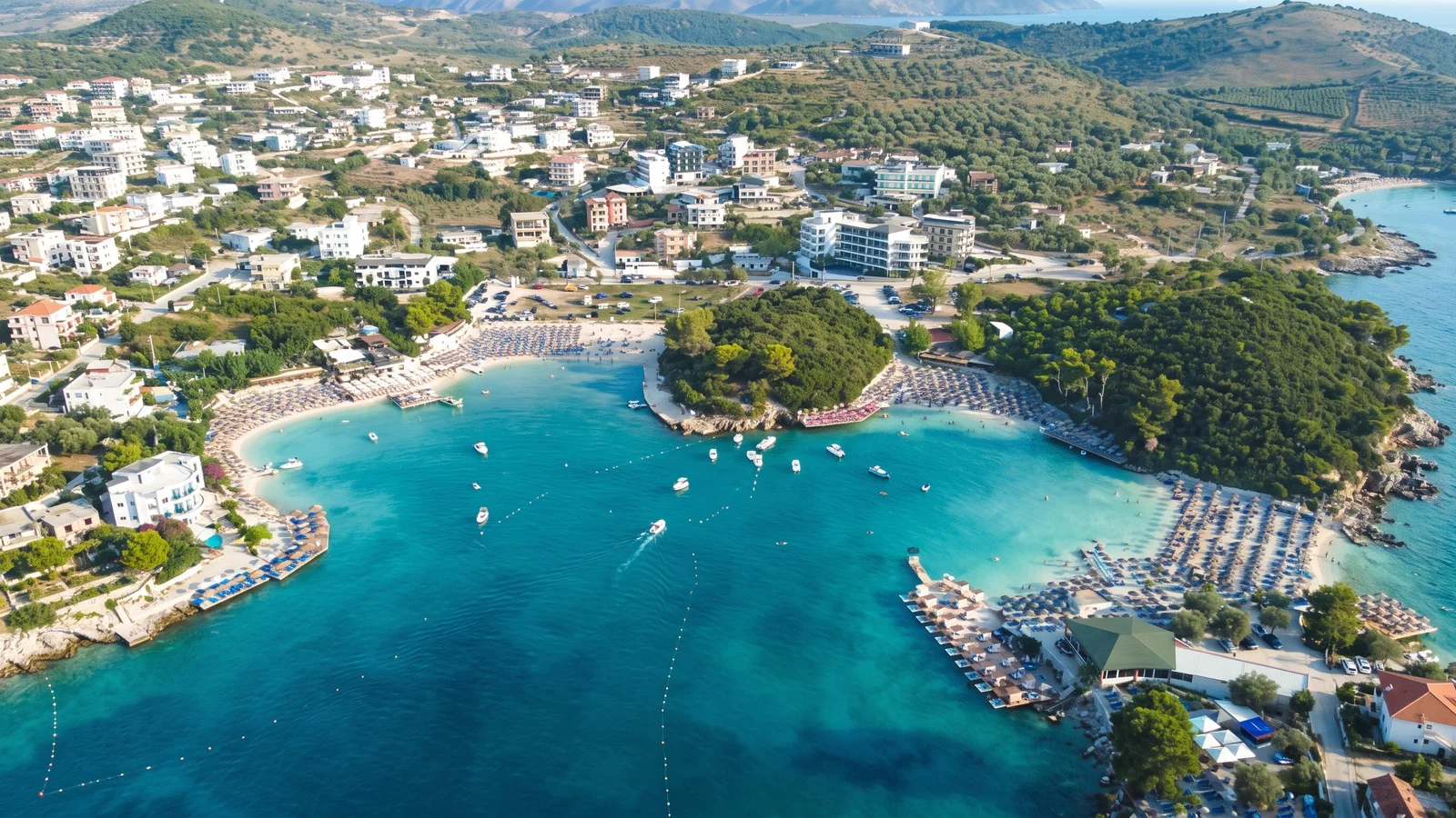 Ksamil Beaches in Albania
