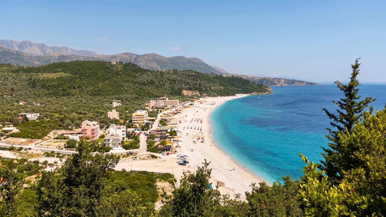 Livadhi Beach in Albania