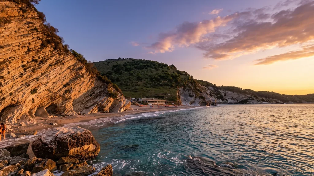 Mirror Beach in Albania