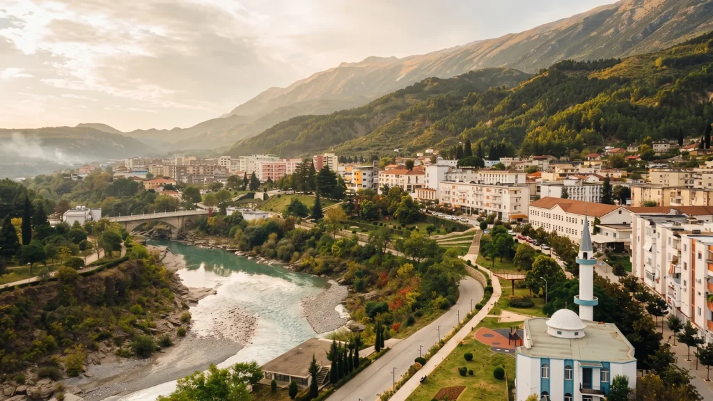 Përmet in Albania