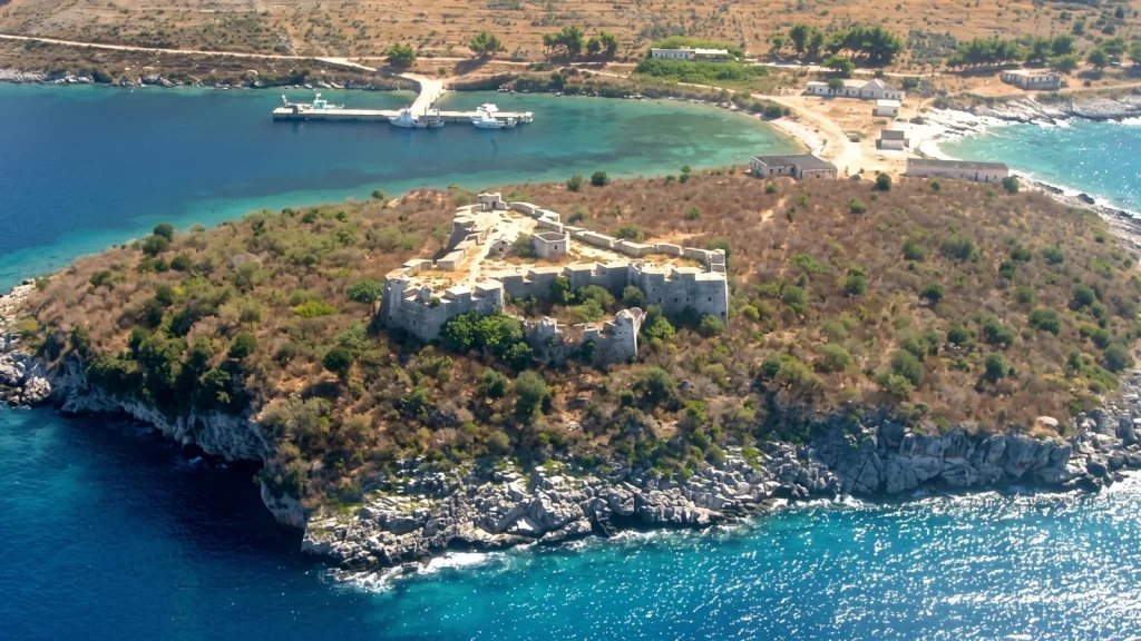 Porto Palermo Castle in Albania