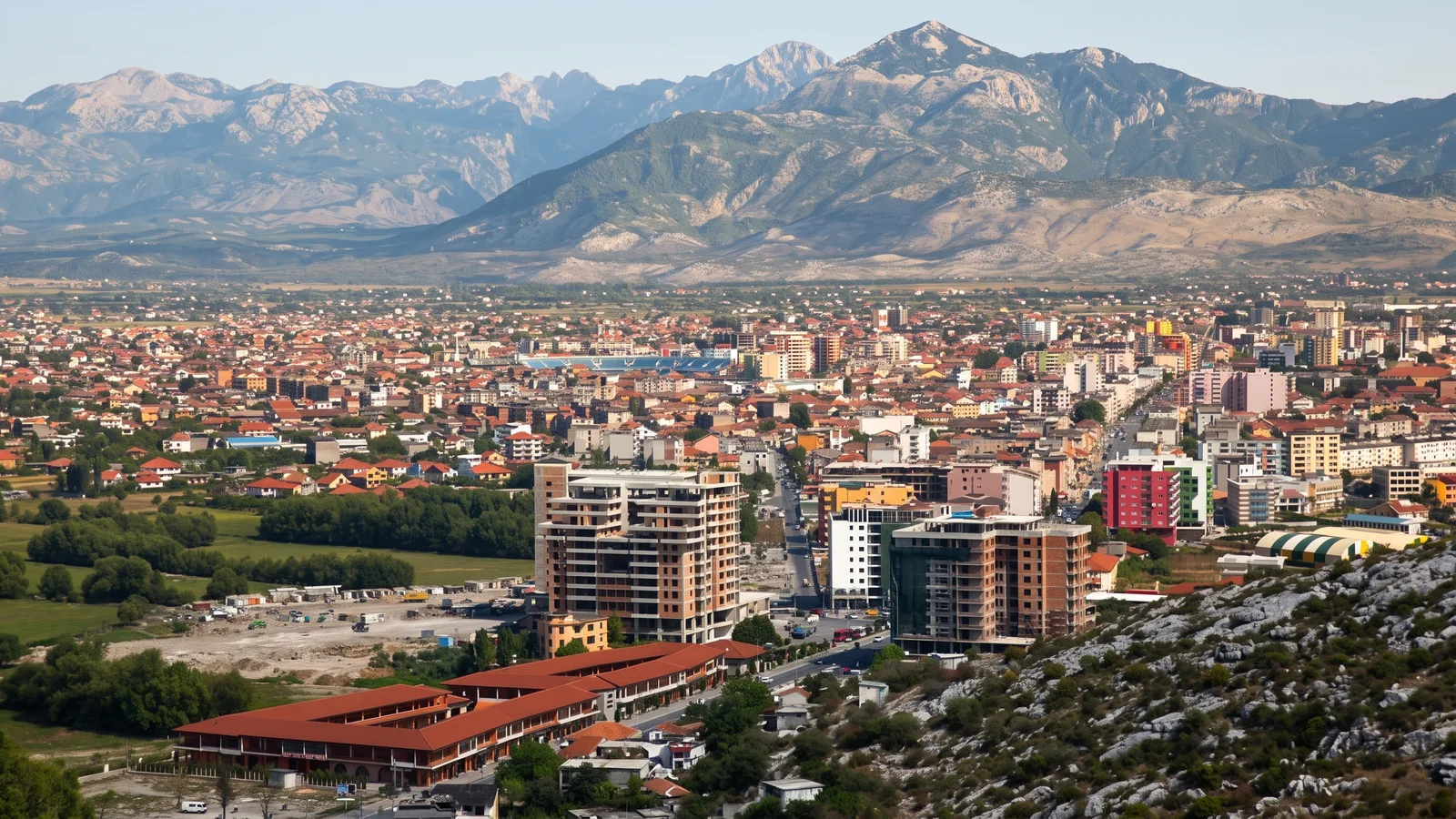 Shkodër in Albania